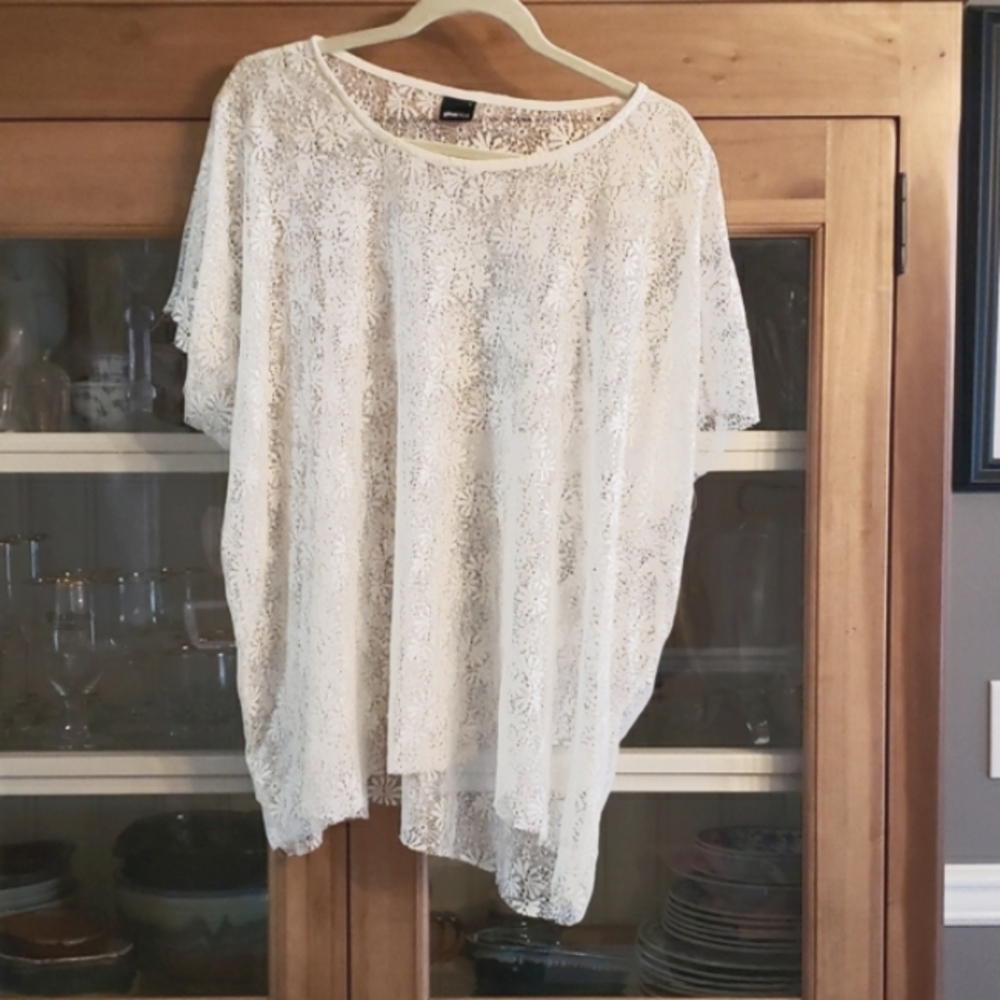 GinaTricot☆flowy Lace top